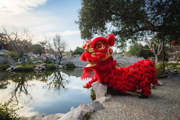 亨廷顿图书馆中国新年庆典