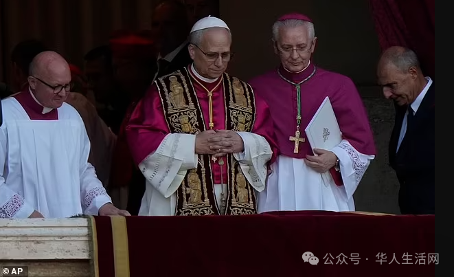 突发！历史性一刻，首位美国教宗诞生