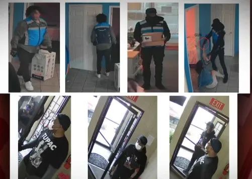 华妇被枪指头！2贼专挑华人店下手 女员工试图阻止却遭打至双眼肿胀