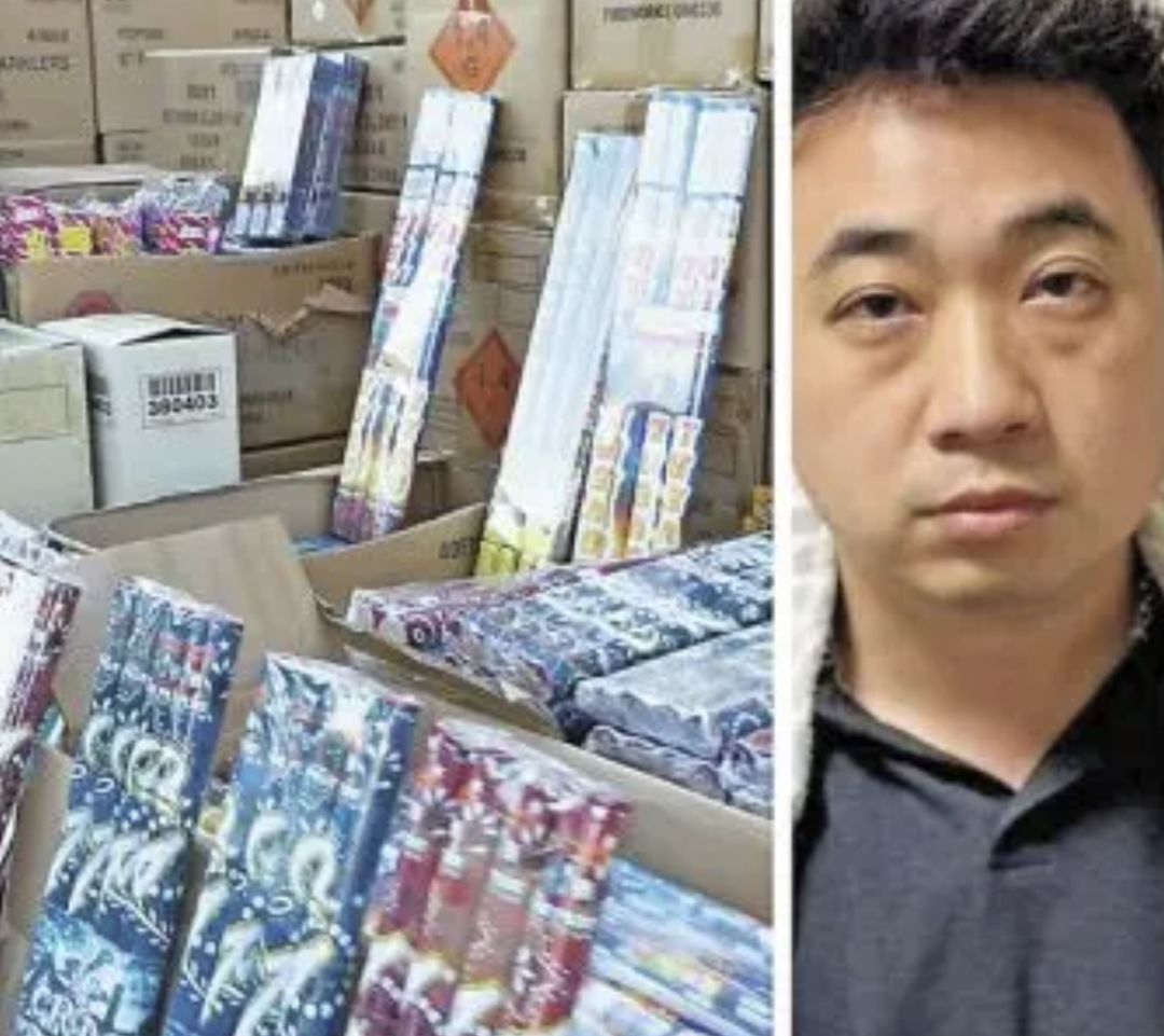 华人男子屯25万美元烟火准备节前赚一笔，被人举报遭逮捕