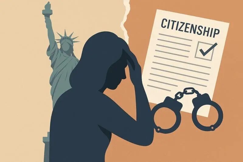离谱！又一美国梦碎！55岁亚裔女入籍面谈竟遭ICE逮捕！她说自己没有犯罪记录！真相是？