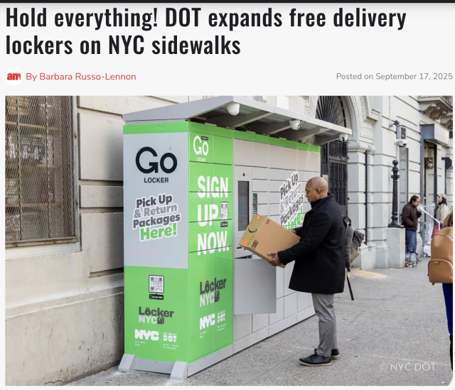 纽约人的噩梦：每天9万个包裹不翼而飞！这项试点火爆，今秋覆盖全城