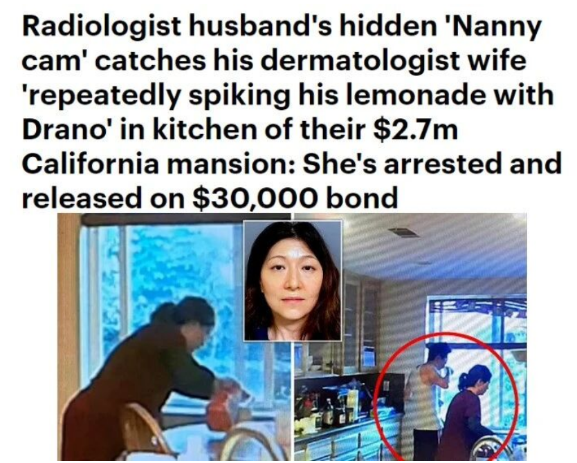 华人圈“毒夫案”重大反转！女医生称下毒为灭蚂蚁，丈夫疑早设局陷害