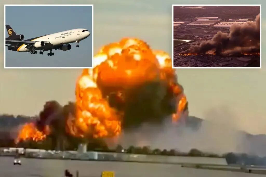 严重空难！美国一架UPS大型货机坠毁，至少20人死伤，16人失联！