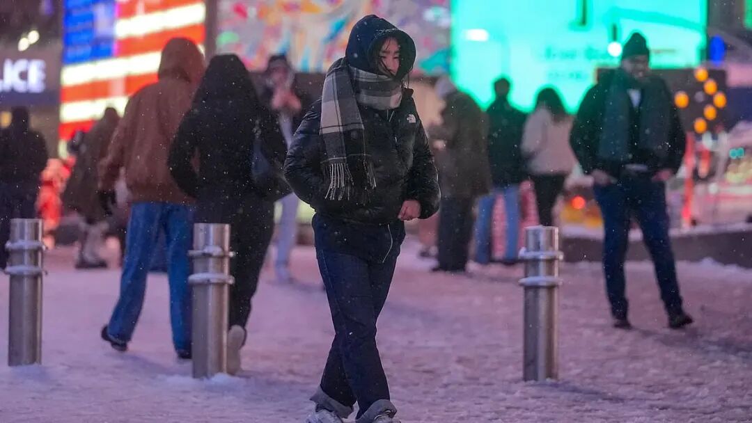 美国主要城市或将迎来极寒天气