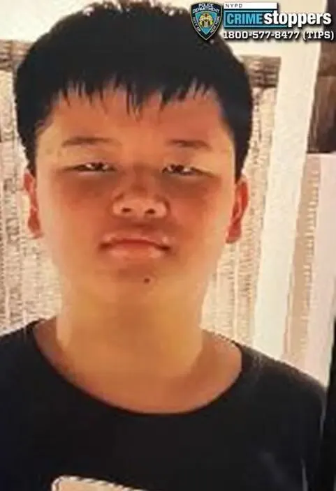 求助！法拉盛14岁华裔少年失踪，警方全城紧急寻人