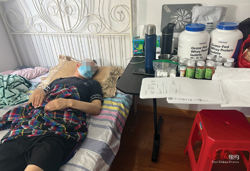 来美刚两年！闽籍华男外州中餐馆做工，最近常感身体不适，竟查出肺癌三期