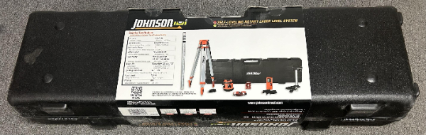 全新，Johnson Level & Tool 99-026K， 自调平旋转激光水平仪