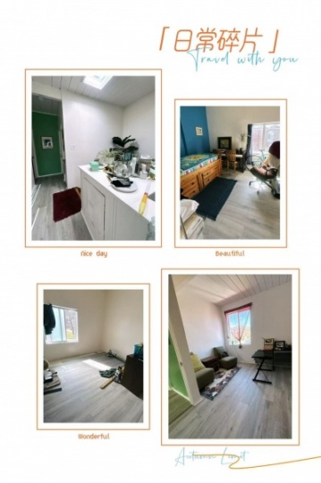 三藩市訪谷區2樓陽光單房出租，停車方便，租金$900