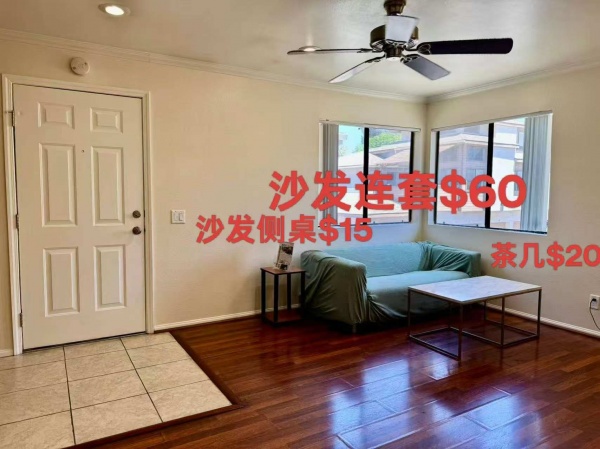 Riverside因房屋出售，现低价出售部分家具和电视