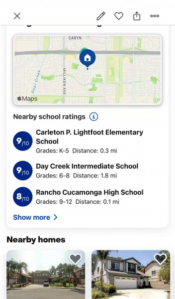 Rancho Cucamonga 高学分学区房，1间主卧+3间次卧可分租