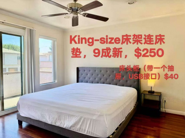 Riverside因房屋出售，现低价出售部分家具和电视