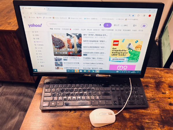 Asus 華碩20寸電腦螢幕 + 鍵盤+滑鼠 三件  20元
