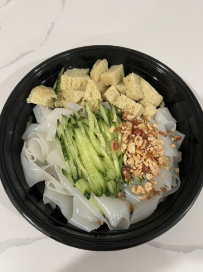 洛杉矶当天做纯手工凉皮