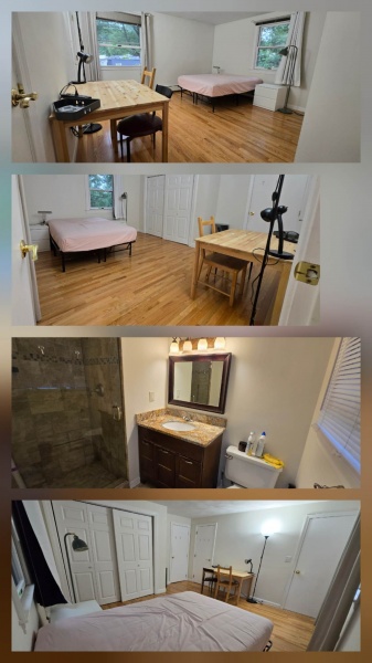 Arlington Center私宅主卧出租带独立卫浴，$1200拎包入住