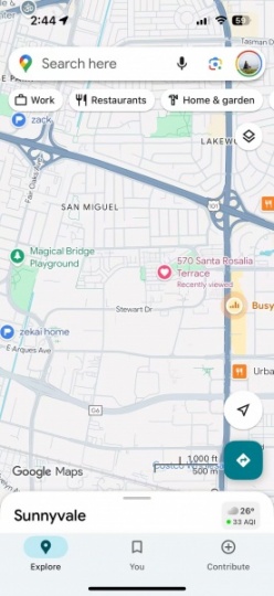 Sunnyvale 独立卫浴,共3b3b出租3层的一个1b1b
