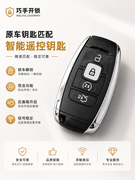 洛杉矶安大略开锁换锁上门配汽车钥匙服务24小时可上门