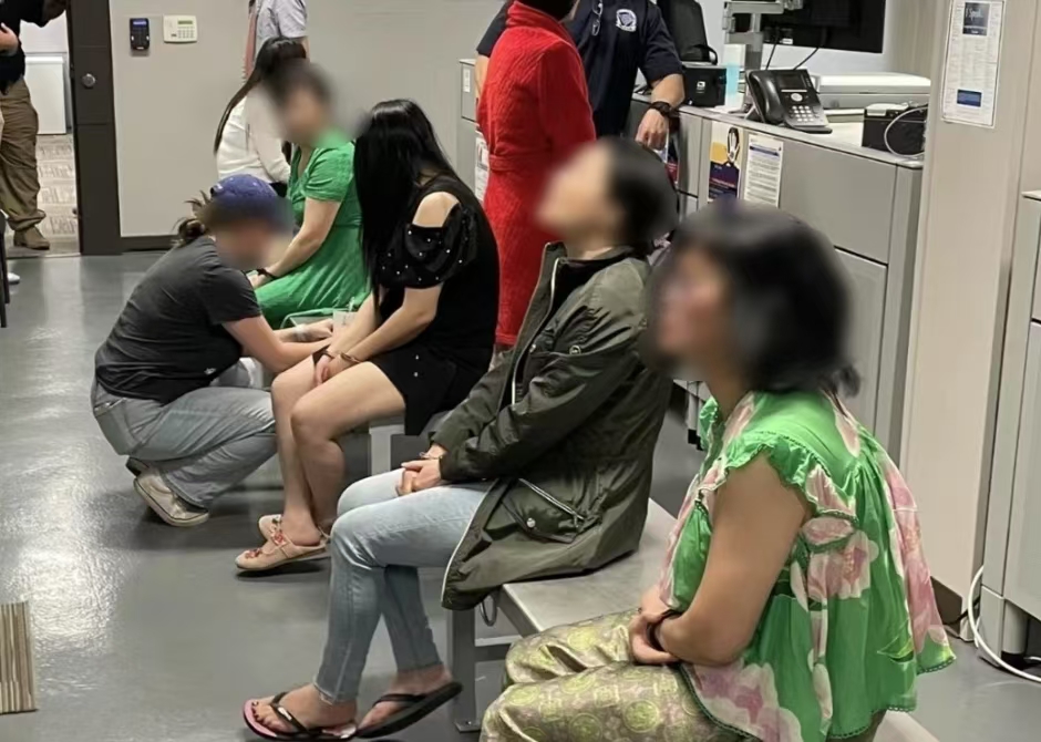 美国移民海关突袭9家按摩店：10名中国籍女子被拘，恐面临遣返。
