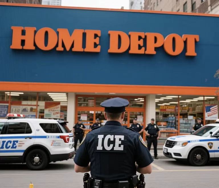 “人心惶惶”，纽约Home Depot成ICE猎场，日结工锐减九成