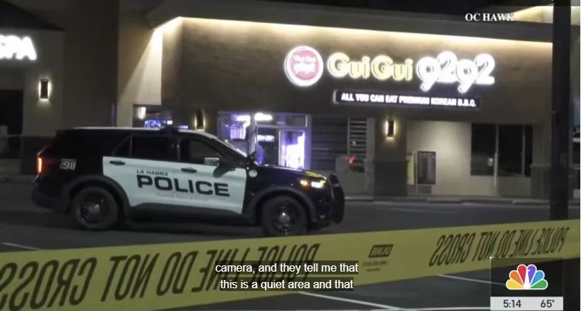 南加烧烤店枪声惊魂：华男当众射杀前女友后自尽，全场顾客吓傻！