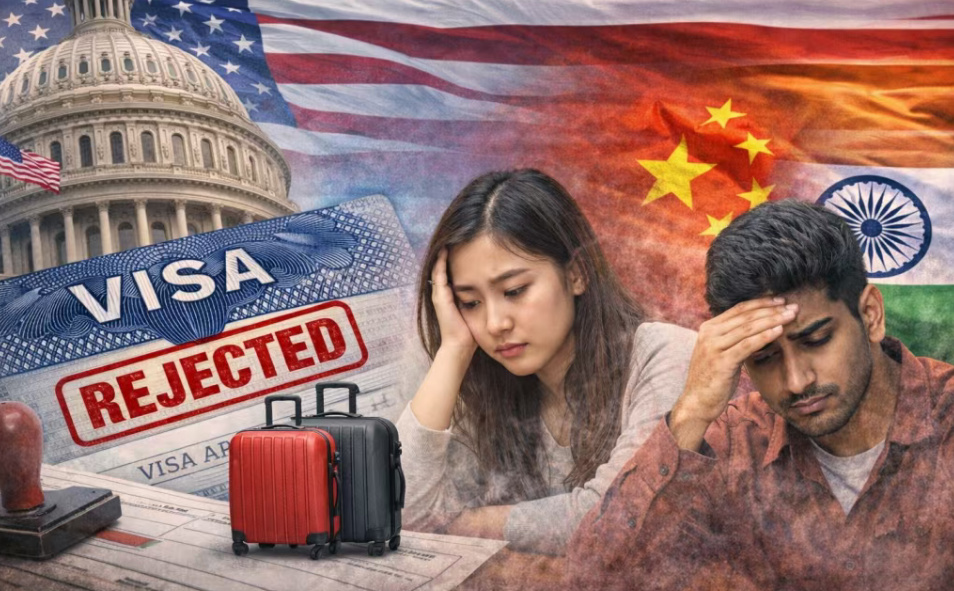 美国“砍掉”25万份签证！中国、印度受冲击最大