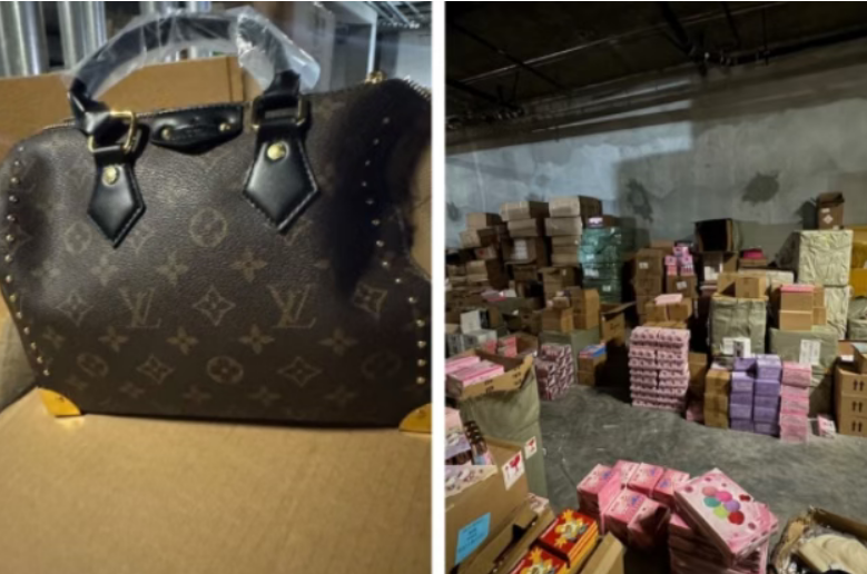 “假货仓库”遭突袭！上千万美元仿冒奢侈品被查获，两名亚裔嫌疑人被捕！
